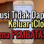 Cara Mengatasi iCloud Tidak Bisa Logout pada iPhone Dan iPad