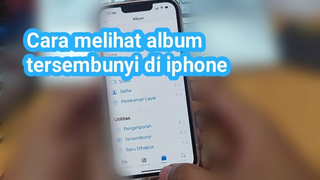 Cara Melihat Foto dan Video Yang Disembunyikan di iPhone dan iPad
