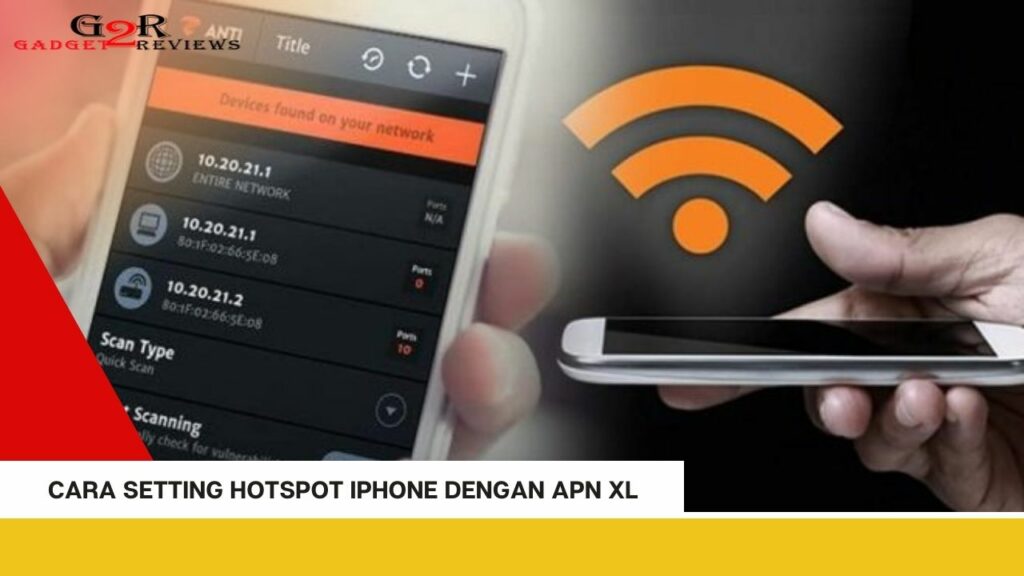 Cara Setting APN / Personal Hotspot XL di iPhone dan iPad