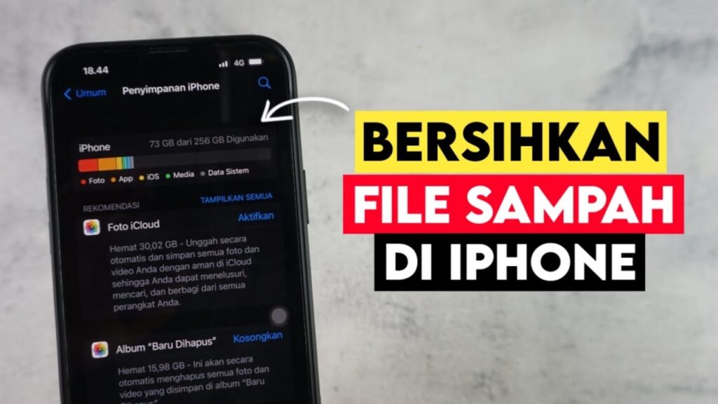 Cara Membersihkan Cache File Sampah di iPhone Tanpa Jailbreak