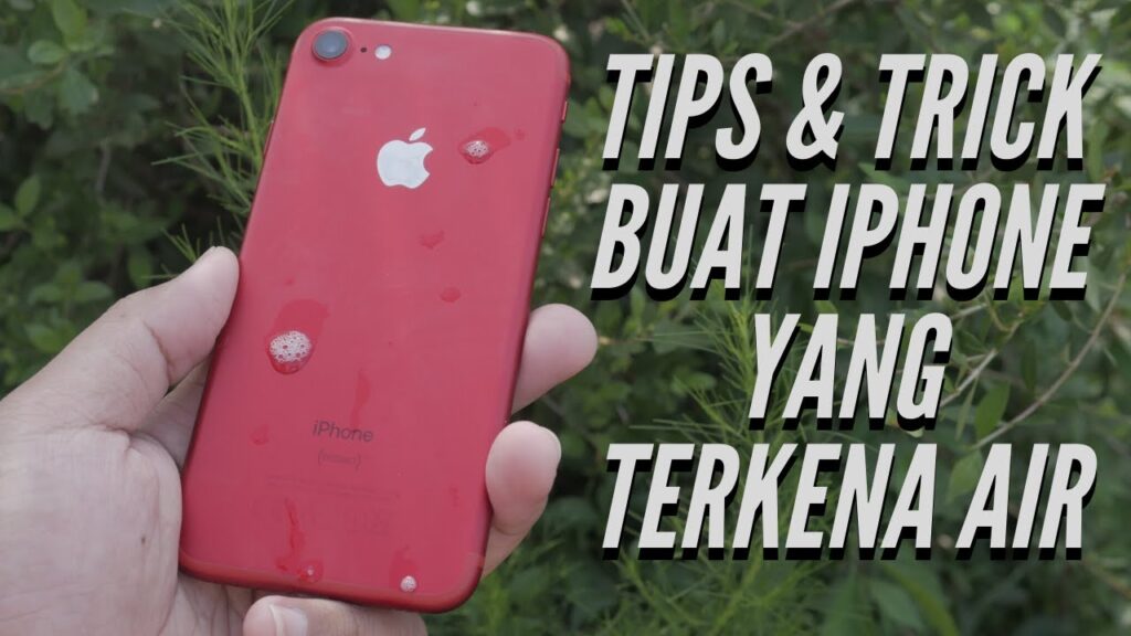 Apa yang Harus Dilakukan Ketika iPhone Terkena Air