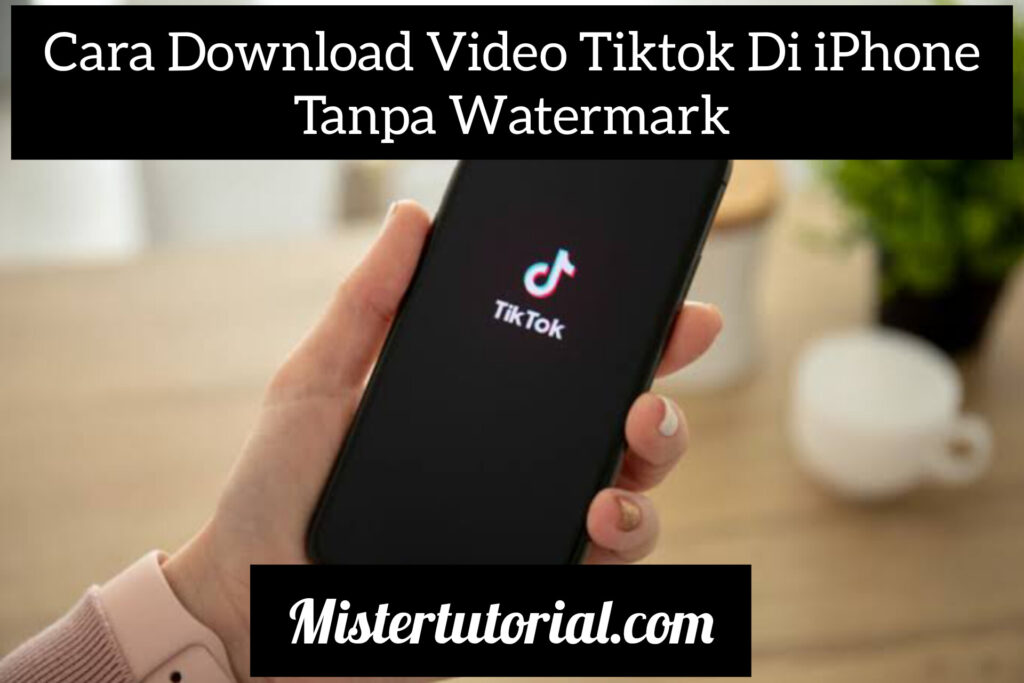 Cara Download Video TikTok Tanpa Watermark di iPhone