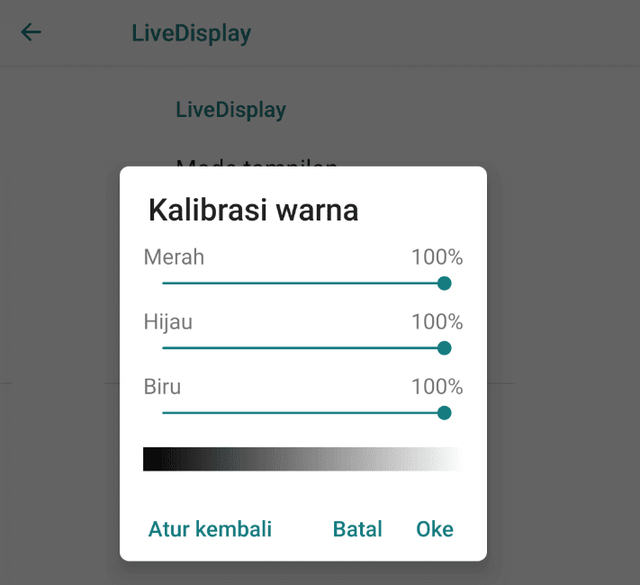 Melalui Setelan Live Display Android1