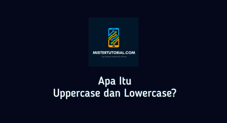 Apa Itu Uppercase dan Lowercase